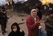 Roger-Viollet | 219003 | First Chechen War. Grozny (Chechen Republic, Russia), January 12, 1995. | © Jean-Paul Guilloteau / Roger-Viollet