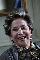 Roger-Viollet | 524769 | Teresa Berganza (1933-2022), Spanish opera singer. Master Class at Pauline Viardot's villa. Bougival (Yvelines, France), on June 9, 2012. | © Colette Masson / Roger-Viollet