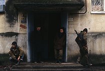 Roger-Viollet | 708710 | First Chechen War. Grozny (Chechen Republic, Russia), January 12, 1995. | © Jean-Paul Guilloteau / Roger-Viollet