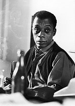 Roger-Viollet | 819331 | James Baldwin (1924-1987), American writer. 1964. | © Jean-Régis Roustan / Roger-Viollet