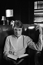 Roger-Viollet | 1032699 | Claude François (1939-1978), Egyptian-born French singer, at his place. France, 1968. Photograph by Georges Kelaïditès (1932-2015). | © Georges Kelaïditès / Roger-Viollet