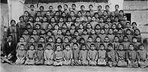 Roger-Viollet | 1072521 | Missak Manouchian (1906-1944), Armenian poet and resistance fighter, at the orphanage. | © Archives Manouchian / Roger-Viollet