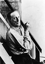 Roger-Viollet | 1080736 | Marcel Duchamp (1887-1968), French painter and sculptor, 1964. | © Jean-Régis Roustan / Roger-Viollet